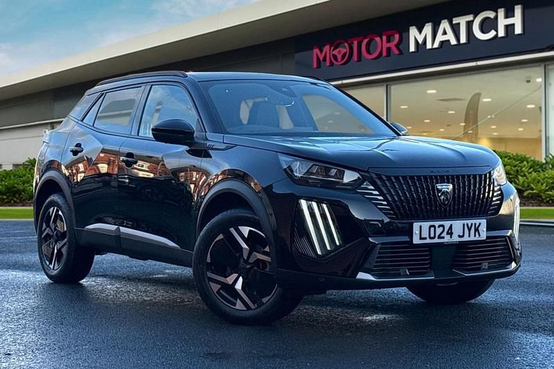 Black Used 2024 Peugeot 2008 GT SUV | £18,995 (Fair price) - Image 1/4