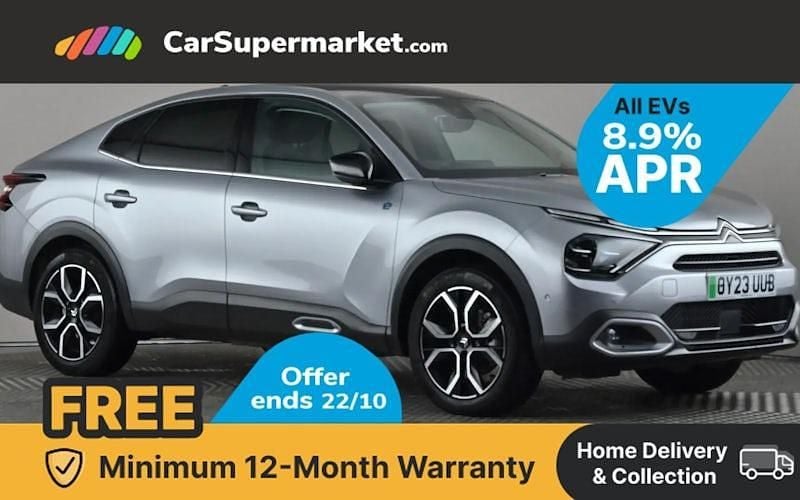 Grey Used 2023 Citroën e-C4 Shine Sedan | £14,197 (Fair price) - Image 1/3
