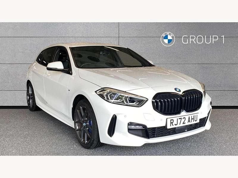 White Used 2022 BMW 118 M Sport Hatchback | £22,750 (A bit pricey) - Image 1/4