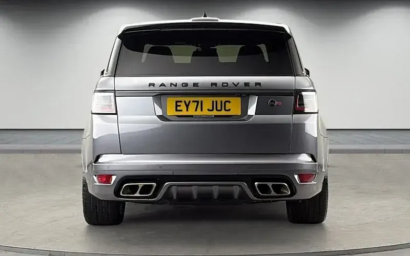 Used Land Rover Range Rover Sport SVR 575 HP (422 kW) 2021 Eiger grey SUV