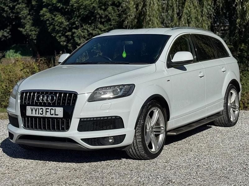 Used Audi Q7 S-line plus 245 HP (180 kW) 2013 White SUV