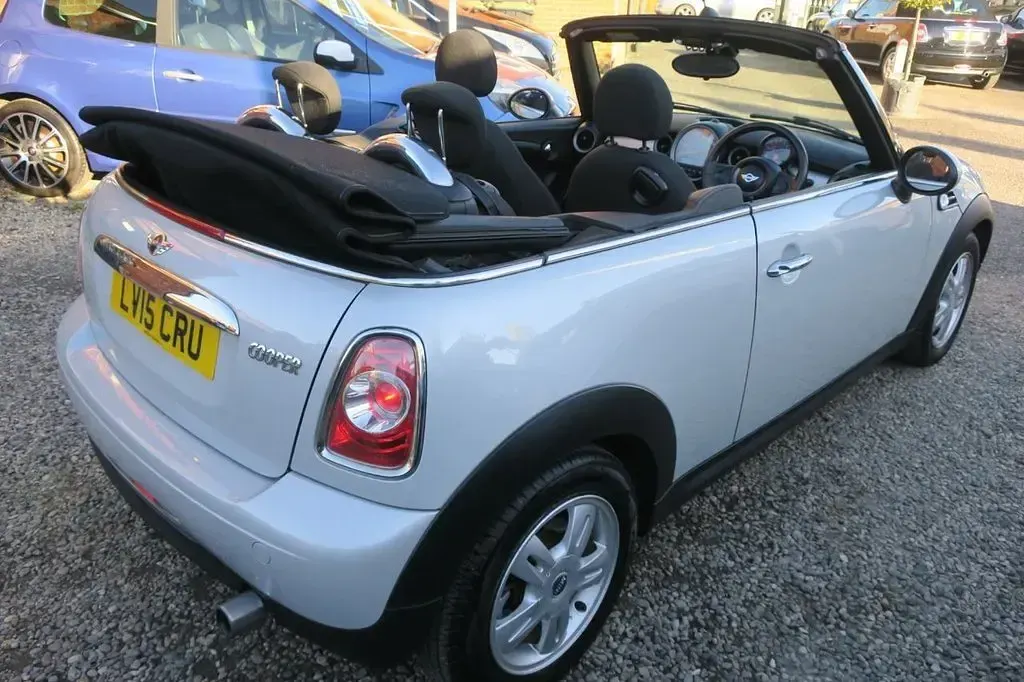Used Mini Cooper Cabriolet 122 HP (89 kW) 2015 Silver Cabriolet