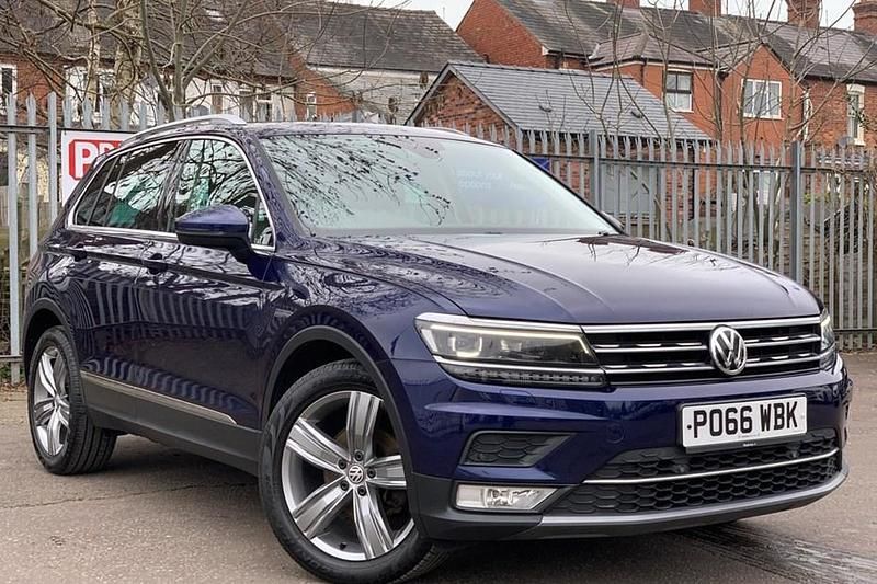Used VW Tiguan SEL 150 HP (110 kW) 2016 Blue SUV