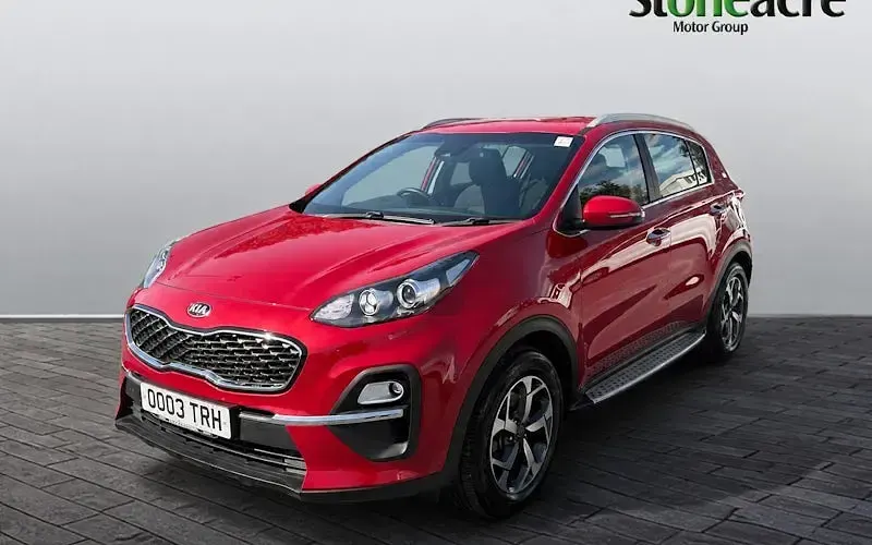 Used Kia Sportage 136 HP (100 kW) 2021 Red SUV
