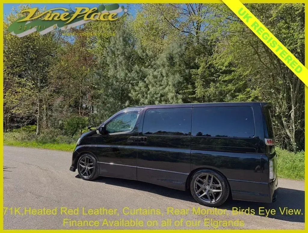 Used Nissan Elgrand 2022 Black MPV