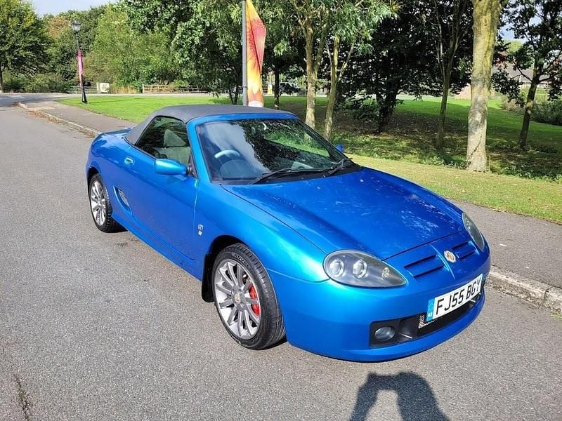 Used MG TF SE 135 HP (99 kW) 2005 Blue Cabriolet