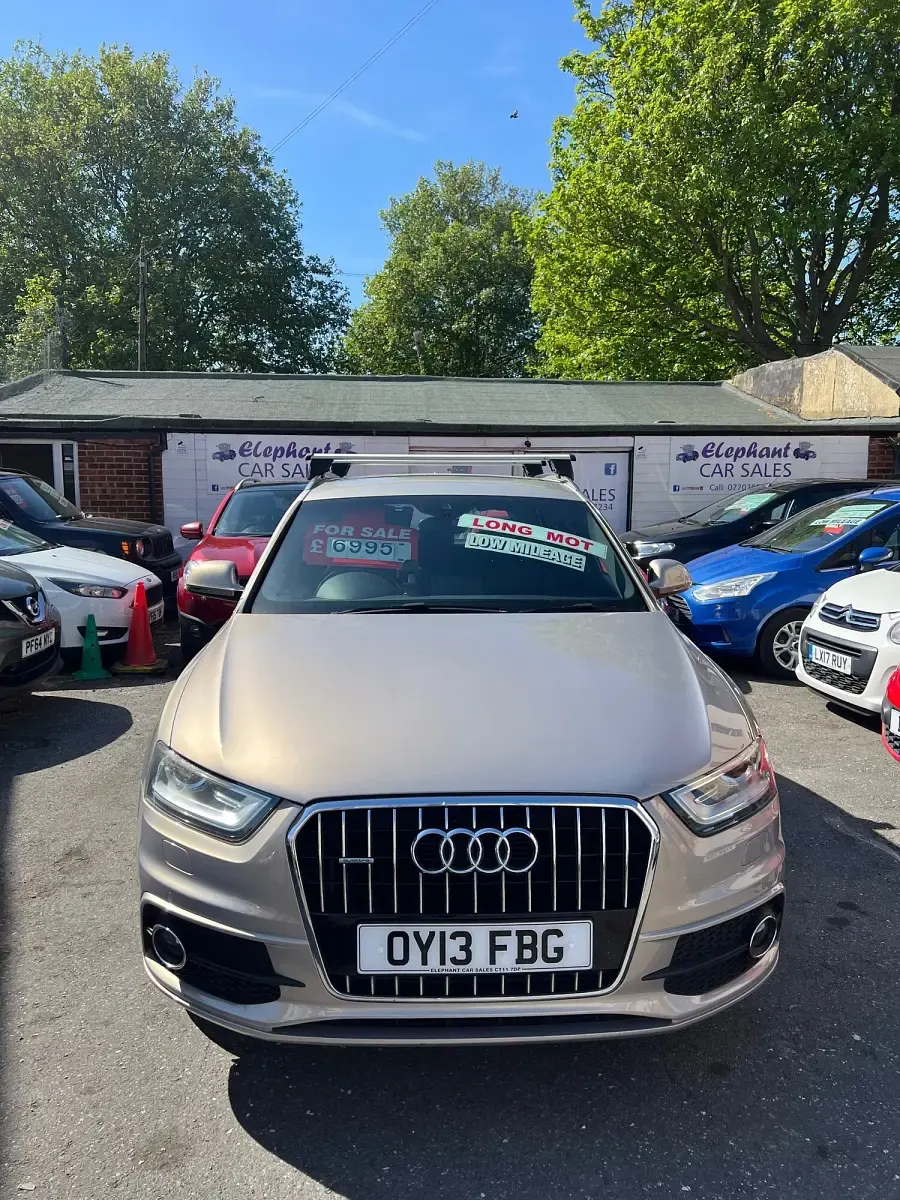 Used Audi Q3 S-Line 170 HP (125 kW) 2013 Beige SUV