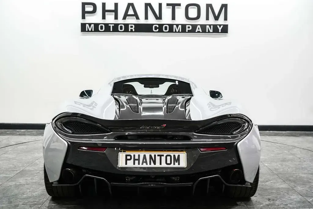 Used McLaren 570S 570 HP (419 kW) 2017 Silver Coupe