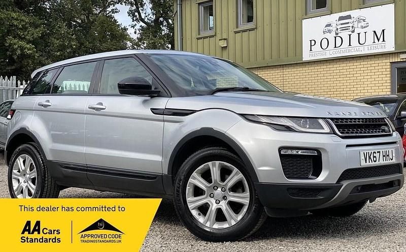 Silver Used 2017 Land Rover Range Rover evoque SE SUV | £7,990 (Good price) - Image 1/3