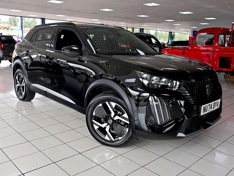 Black Used 2024 Peugeot 2008 GTi SUV | £20,489 (Fair price) - Image 1/4