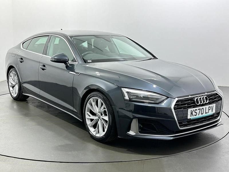Grey Used 2020 Audi A5 Sport Hatchback | £18,932 (Good price) - Image 1/3
