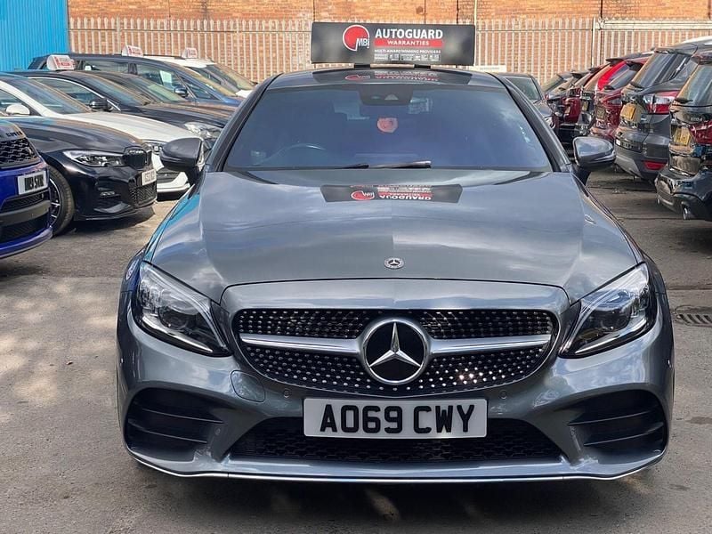 Used Mercedes C300 AMG Line Premium 2019 Grey Coupe