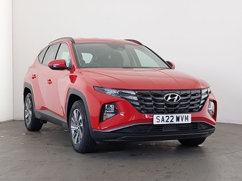 Red Used 2022 Hyundai Tucson SE SUV | £18,798 (Fair price) - Image 1/4