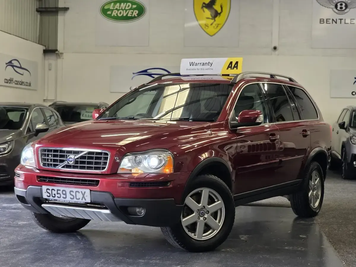 Used Volvo XC90 163 HP (119 kW) 2009 Red SUV