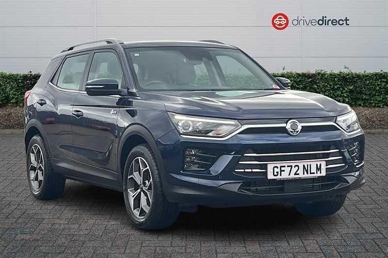 Used Ssangyong (KGM) Korando 163 HP (119 kW) 2022 Blue Estate