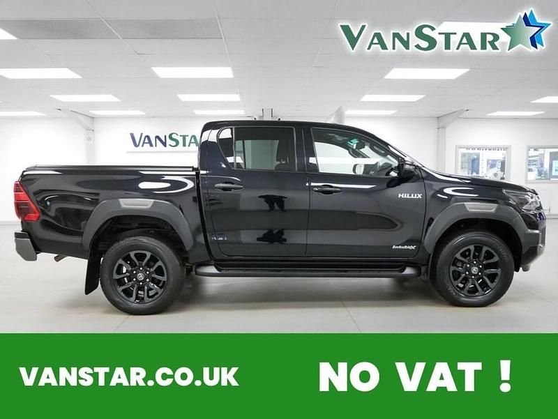 Black Used 2023 Toyota HiLux Pickup | £39,889 (Expensive) - Image 1/4