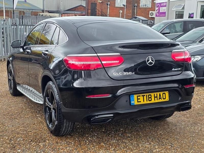 Used Mercedes GLC350 Premium 2018 Black Coupe