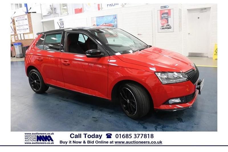 Red Used 2019 Skoda Fabia Monte Carlo Hatchback | £10,056 (Fair price) - Image 1/1