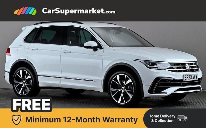Used VW Tiguan R-line 245 HP (180 kW) 2023 White SUV