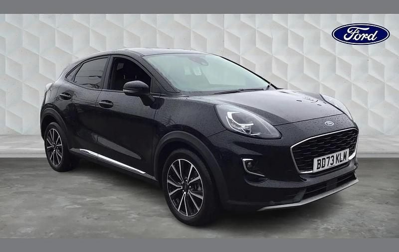 Used Ford Puma Titanium 125 HP (91 kW) 2023 Black SUV