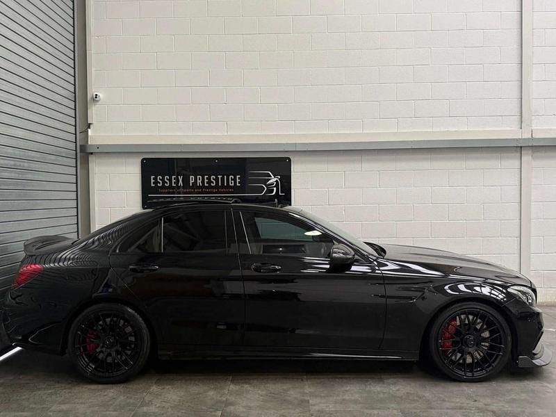 Used Mercedes C63S AMG Premium 2017 Black Sedan