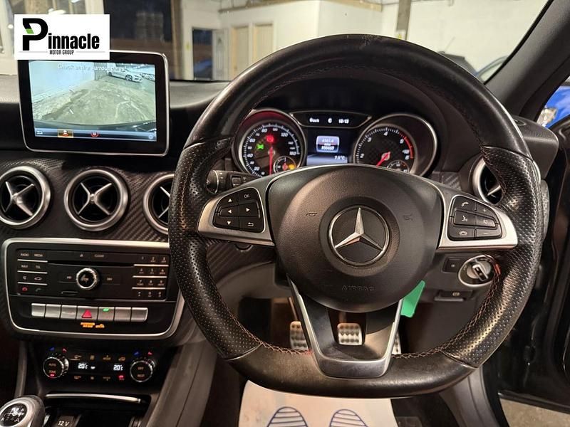 Used Mercedes A180 AMG line 109 HP (80 kW) 2016 Black Hatchback