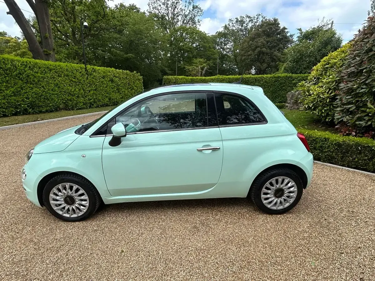 Used Fiat 500 Lounge 69 HP (50 kW) 2018 Green Hatchback