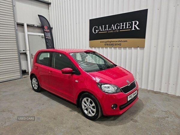 Red Used 2013 Skoda Citigo Elegance Hatchback | £3,495 (Fair price) - Image 1/4