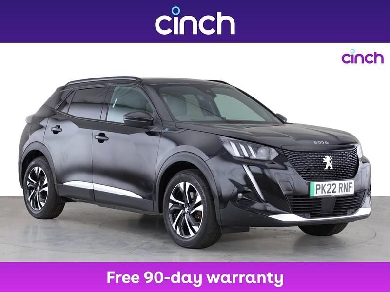 Black Used 2022 Peugeot e-2008 GTi SUV | £13,899 (Fair price) - Image 1/3