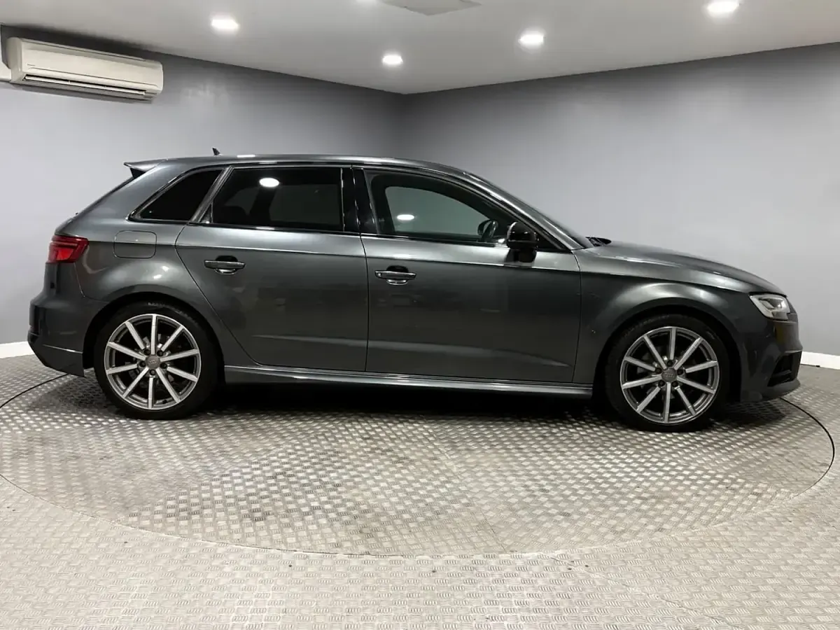 Used Audi A3 Black Edition 150 HP (110 kW) 2019 Grey Sedan