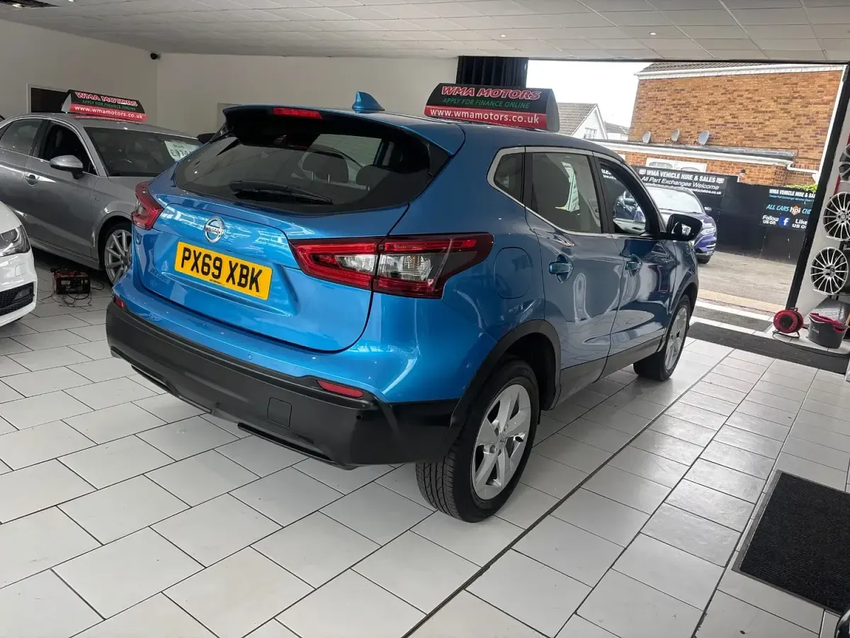 Used Nissan Qashqai Acenta Premium 115 HP (84 kW) 2019 Blue SUV