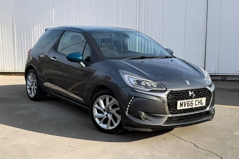 Used DS Automobiles DS3 Prestige 82 HP (60 kW) 2016 Grey Hatchback