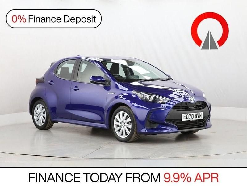 Used Toyota Yaris Hybrid 2020 Blue Hatchback