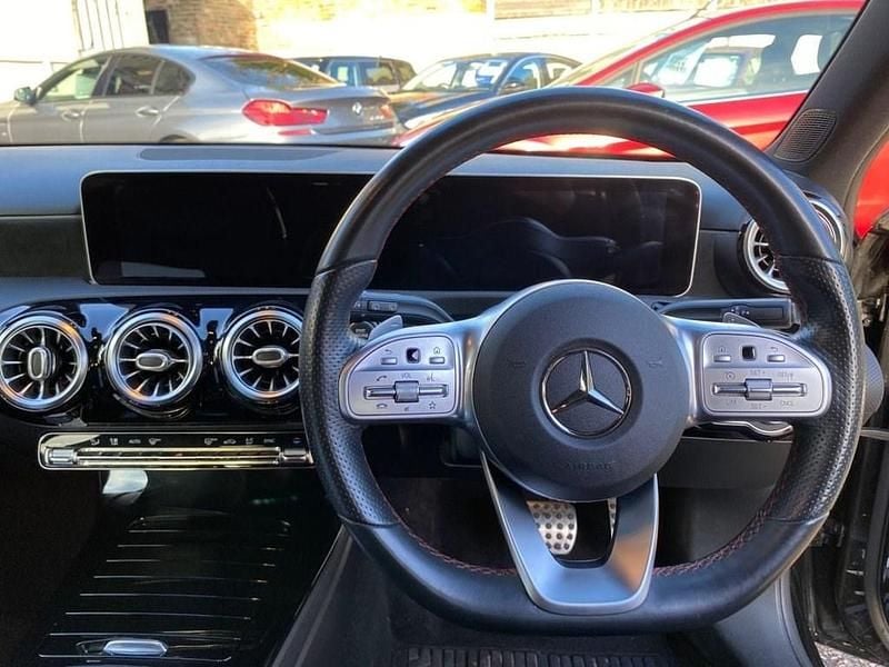 Used Mercedes A190 AMG line 2019 Black Hatchback