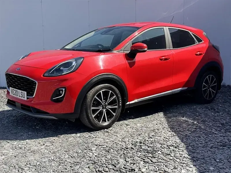 Usado Ford Puma Titanium 155 HP (114 kW) 2020 Vermelho SUV