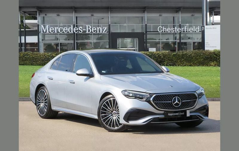 Silver Used 2024 Mercedes E220 AMG Line Premium Plus Sedan | £50,600 - Image 1/4