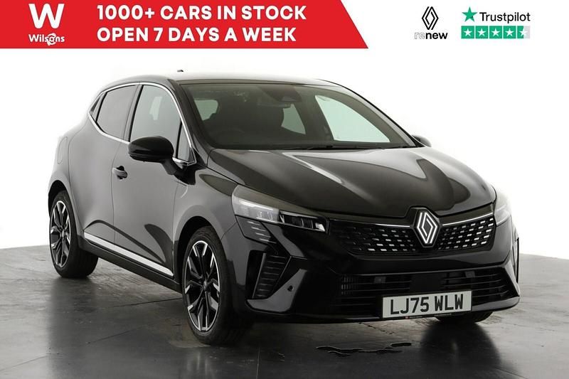 New Renault Clio V Techno 143 HP (105 kW) 2025 Black Hatchback