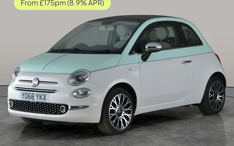 Used Fiat 500C Collezione 69 HP (50 kW) 2019 Cabriolet