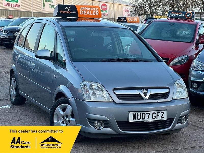 Silver Used 2007 Vauxhall Meriva Design Edition MPV | £1,975 (Fair price) - Image 1/3