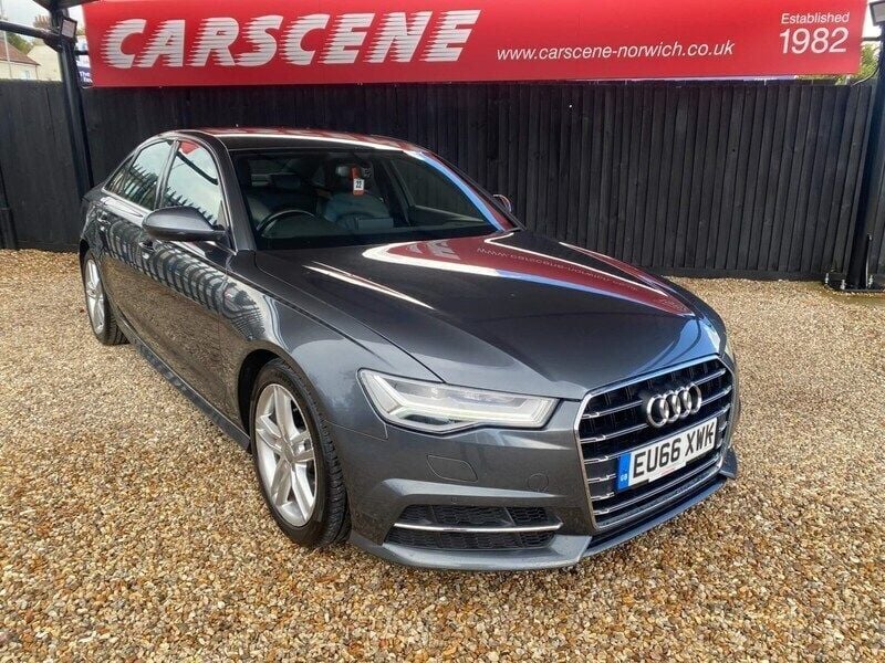 Grey Used 2016 Audi A6 S-Line Sedan | £10,999 (Good price) - Image 1/4