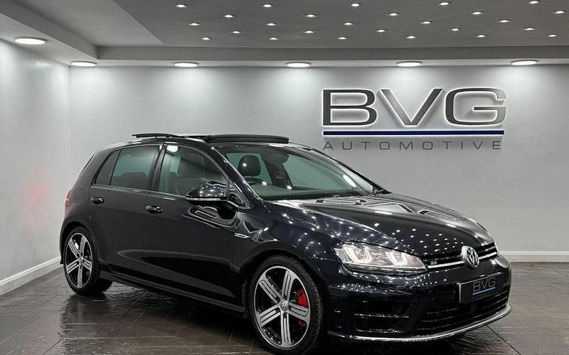 Used VW Golf VII R 300 HP (220 kW) 2016 Black Hatchback