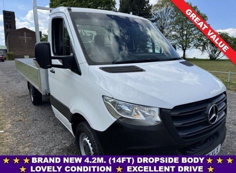 White Used 2021 Mercedes Sprinter Van | £18,995 (Super price) - Image 1/4