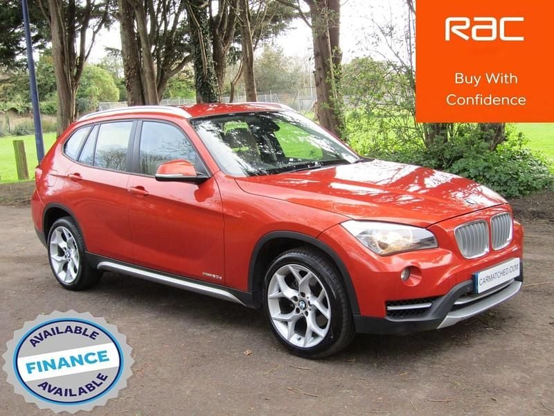 Used BMW X1 xLine 2014 Orange SUV