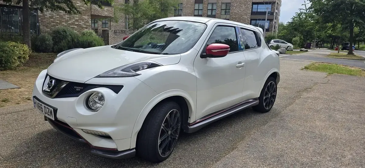 Used Nissan Juke Nismo RS 218 HP (160 kW) 2016 White SUV