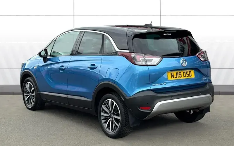 Used Vauxhall Crossland X Elite 131 HP (96 kW) 2019 Blue SUV