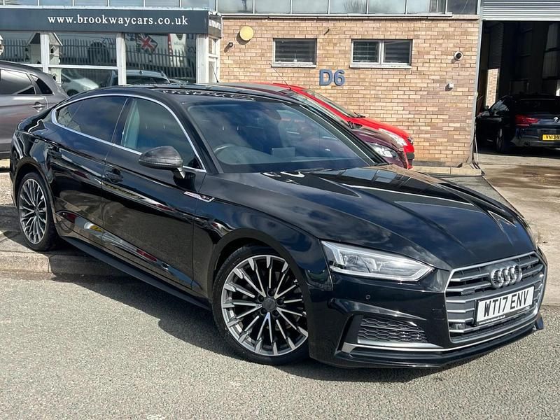 Used Audi A5 S-Line 2017 Black Coupe