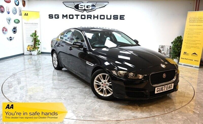 Black Used 2017 Jaguar XE Prestige Sedan | £11,495 (Fair price) - Image 1/4