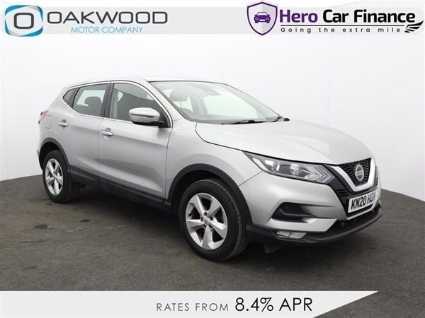 Silver Used 2020 Nissan Qashqai Acenta Premium SUV | £11,873 (Good price) - Image 1/1