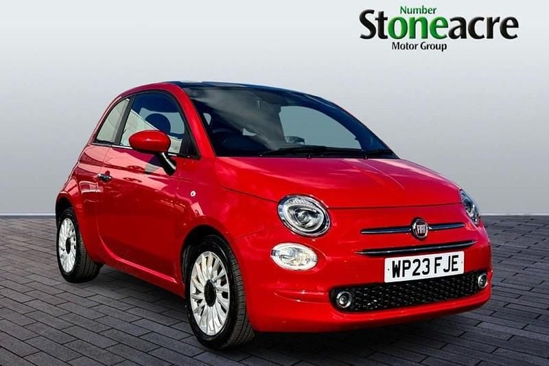 Red Used 2023 Fiat 500 Hatchback | £8,500 - Image 1/1