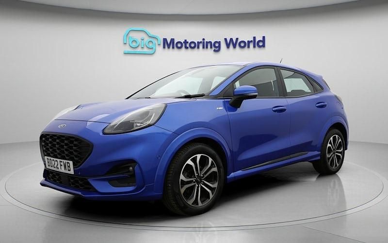 Used Ford Puma ST-Line 125 HP (91 kW) 2022 Blue SUV